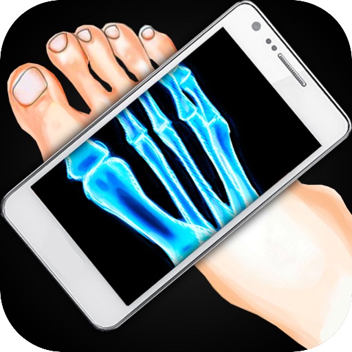 Simulator X-Ray Feet iOS App