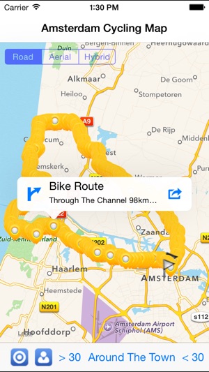 Amsterdam Cycling Map(圖5)-速報App