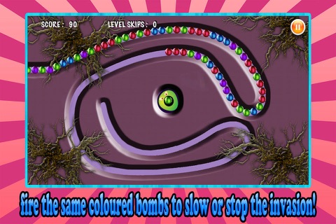 Alien Space Target - Bubble Mayhem Revenge Game Free HD screenshot 2