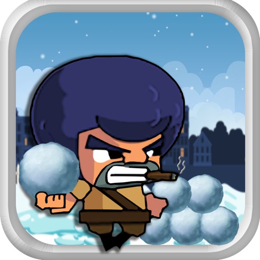 ` Afro Christmas Snow Fight - Jump & Kill Zombies by throwing Snowball Survival Edition icon