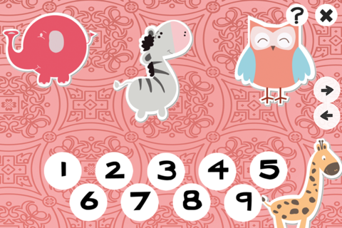 Animal counting game for babies: Learn to count the numbers with baby stuff screenshot 3