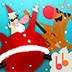 Your kids can jam along to eight beautifully illustrated story songs in Santa’s Merry Band