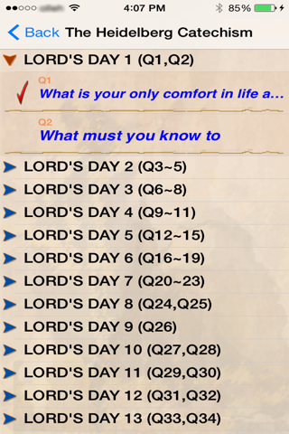 The Heidelberg Catechism screenshot 2