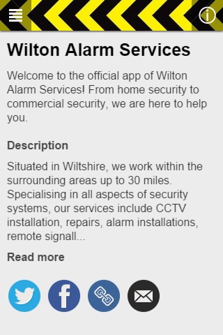 Wilton Alarm Services screenshot 2