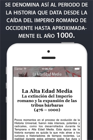 Historia de la Alta Edad Media screenshot 2