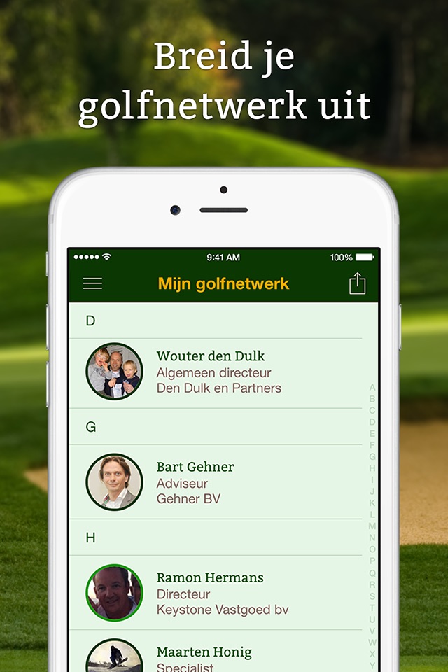 Golf-at. Voor golfers, golfclubs en de golfpro screenshot 4