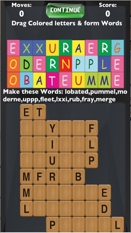 Word Match puzzle