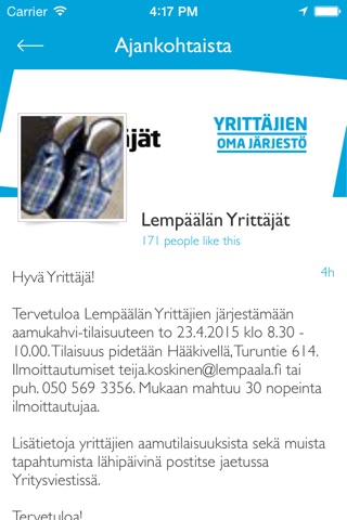 Lempäälän Yrittäjät screenshot 2