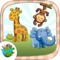 Icon Color zoo and jungle animals - coloring books
