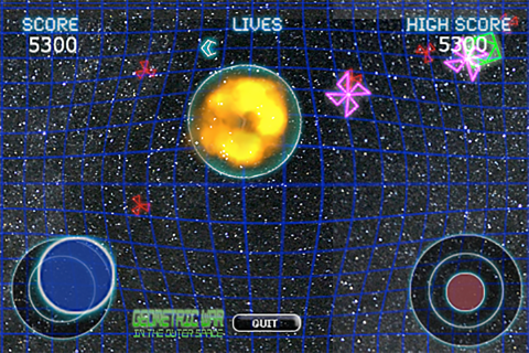 Geometric War In The Outer Space - náhled