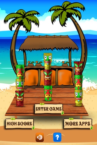 Hawaiian Vacation Beach Ring Toss Game Pro screenshot 2