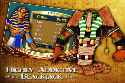 A Blackjack In Egypt - The Cleopatra Way To Win The Card-Bonus Playing 21 screenshot 3