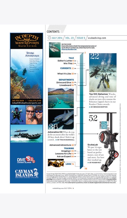 Scuba Diving Magazine Archive