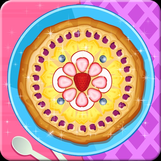 Dessert Pizza FREE Icon