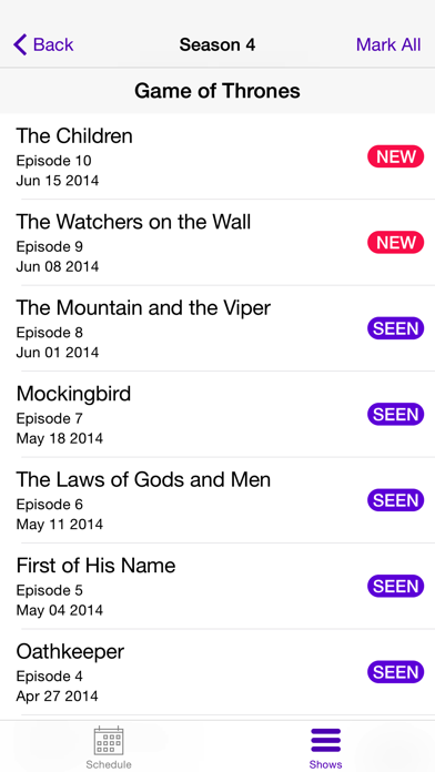 How to cancel & delete My TV Show Tracker from iphone & ipad 4