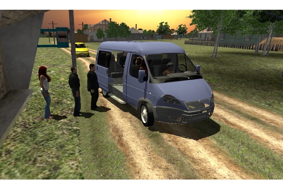 Russian Minibus Simulator 3D screenshot 2