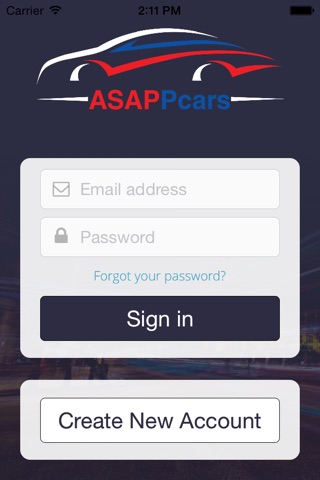 ASAPPcars taxi service screenshot 2