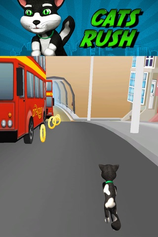 Cats Rush Tunnel Runaway Kat screenshot 2