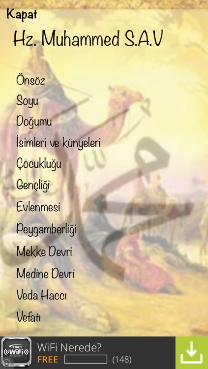 Hz. Muhammed'in Ve Diğer Peygamberlerin Hayatı - Peygamberler Tarihi - Nebiler Tarihi - Kuran-ı Kerim screenshot-4