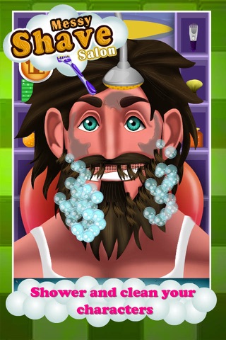 Messy Shave Salon - Hairy Face Makeover screenshot 3