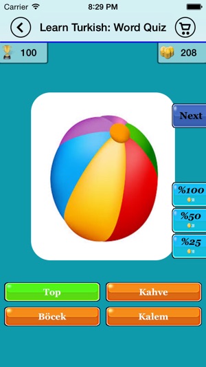 Learn Turkish: Word Quiz(圖4)-速報App