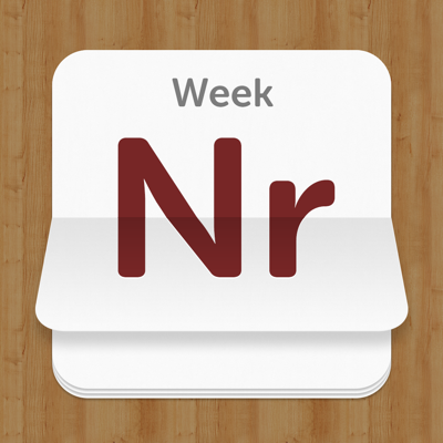 Weeknumbers Widget