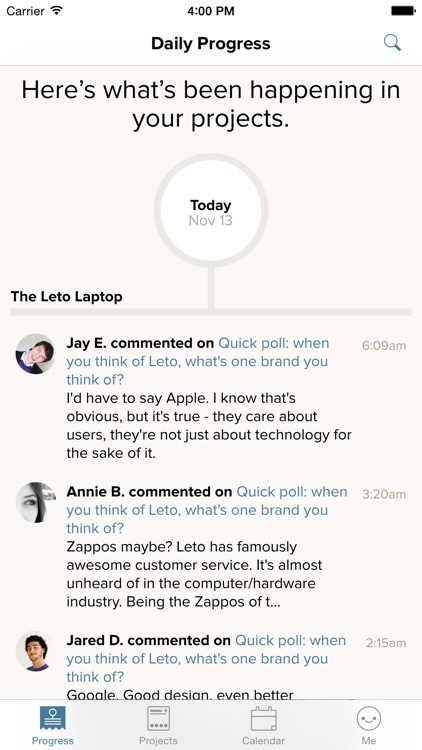 Basecamp 2 for iPhone screenshot-0
