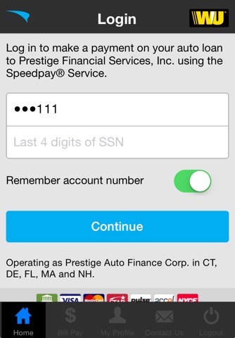 Prestige Pay Mobile Payments screenshot 2