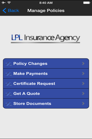 LPL Insurance screenshot 2