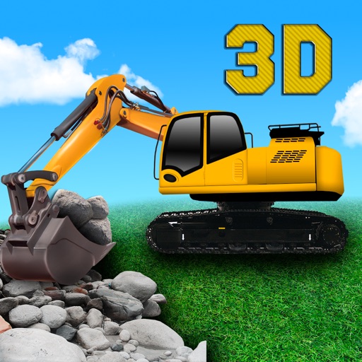 Excavator Driver Simulator 3D Free iOS App