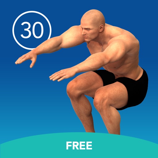 Men's Squat 30 Day Challenge FREE Icon