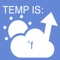 Live Icon: Weather (fahrenheit) is a clever app that shows you the temperature of your location on your home screen