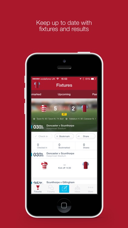 Fan App for Scunthorpe United FC