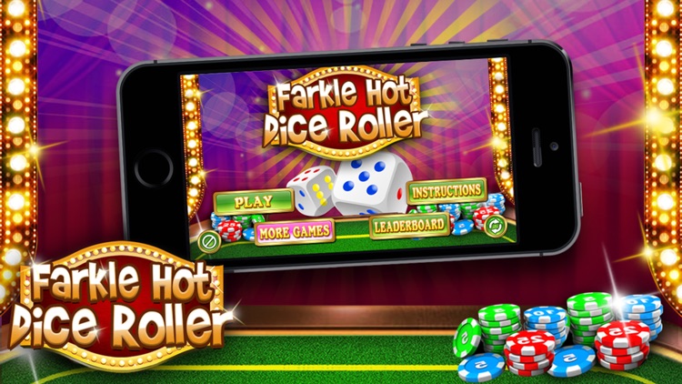 Farkle Hot Dice Roller - Deluxe 10,000 Active Casino Game (Free)