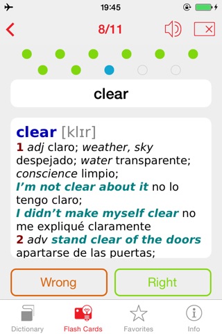 Spanish <-> English Berlitz Basic Talking Dictionary screenshot 4