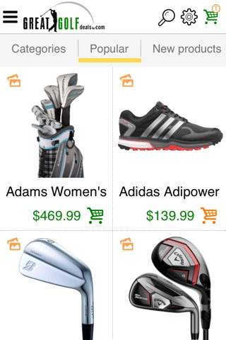Great Golf Deals.com screenshot 2