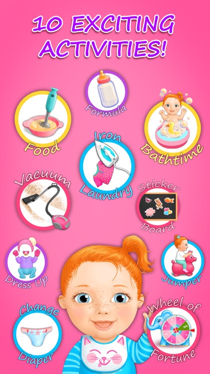 Sweet Baby Girl Daycare 3 - Kids Game by APIX Educational Systems