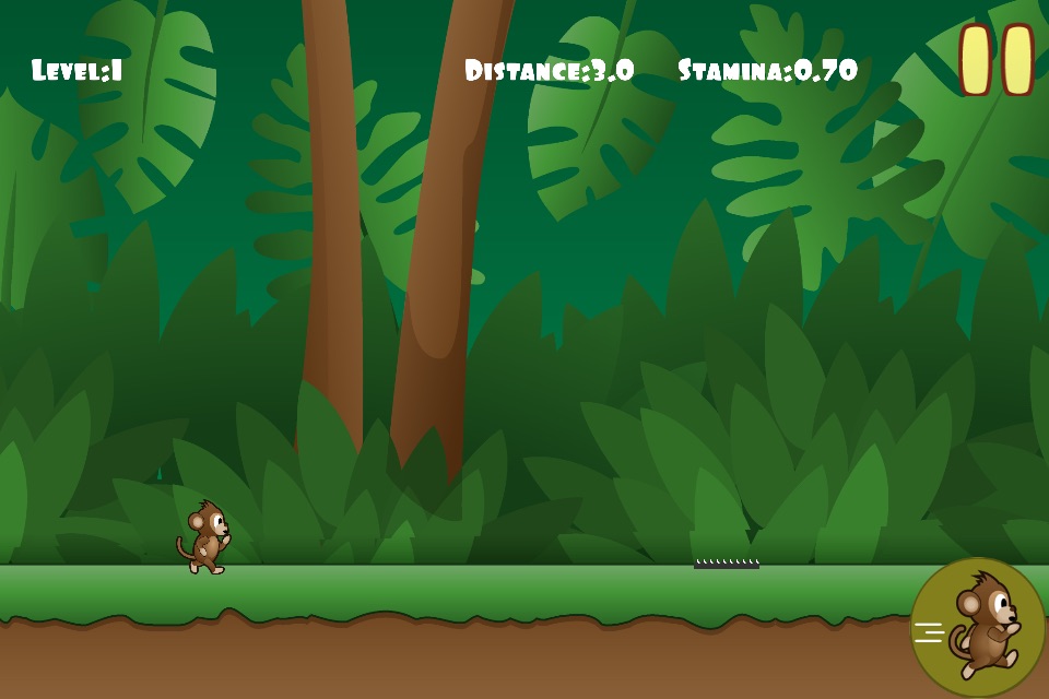 Monkey Run - The Endless Marathon Game screenshot 3