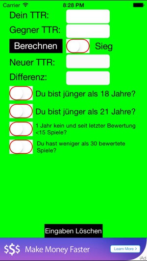 Tischtennis TTR-Rechner(圖3)-速報App