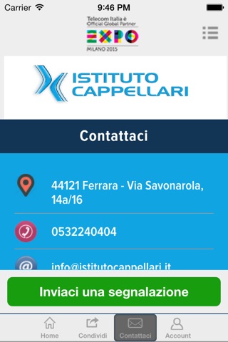 Istituto Cappellari screenshot 2