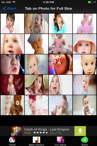 Cute Baby Wallpapers HD 2 screenshot 2