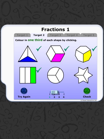 Numeracy Warm Up - Fractions 1 screenshot 2