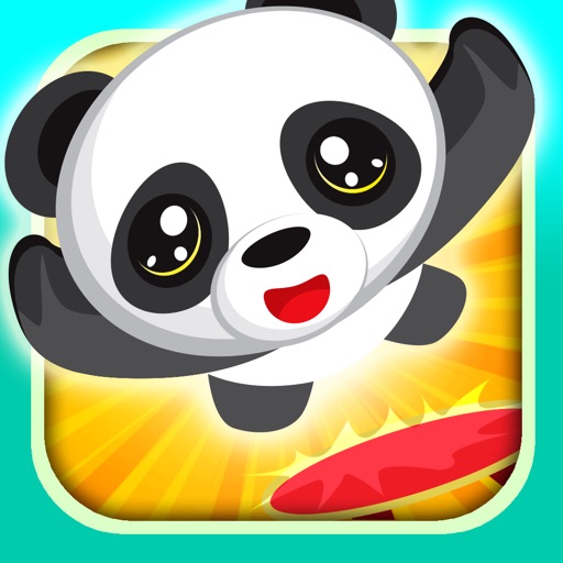 A Panda Kid Jump Cute Animal Games Adventure Icon