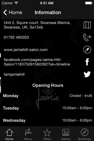 Jamie Hill Salon screenshot 3