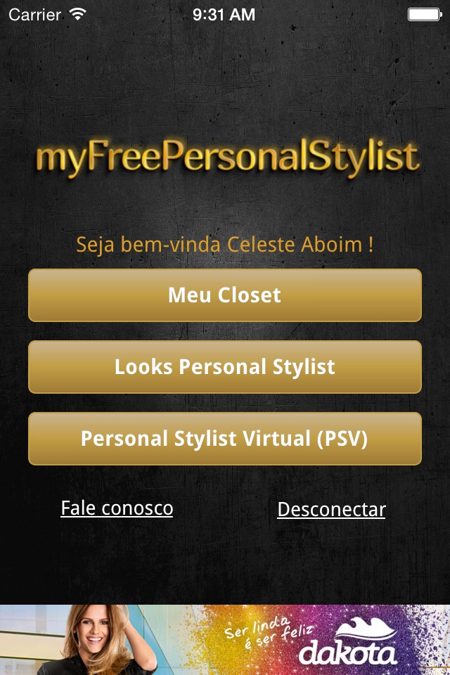 myFreePersonalStylist screenshot 2