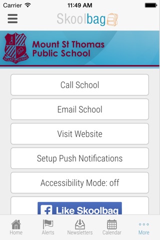 Mount St Thomas Public School - Skoolbag screenshot 4