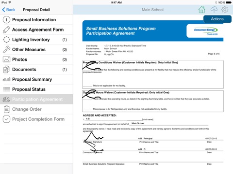 Consumers Energy Small Business Solutions screenshot 2