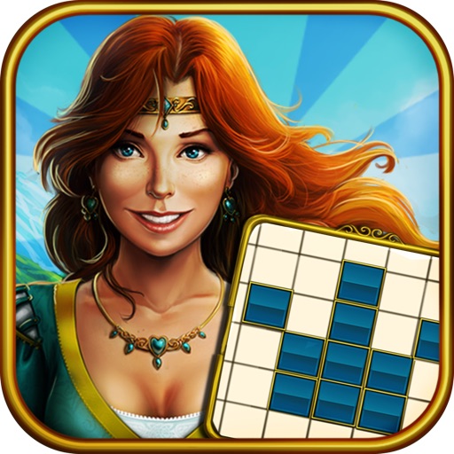 Fill and Cross. Royal Riddles HD iOS App