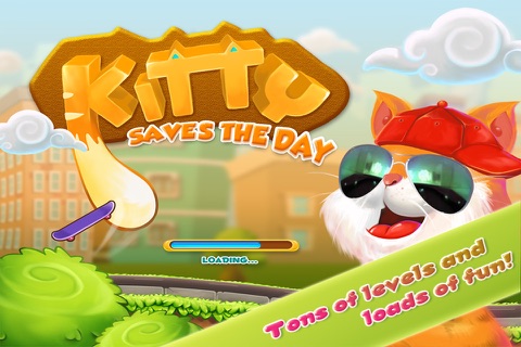 Kitty Saves the Day - A Cute Fluffy Cat Journey! screenshot 2