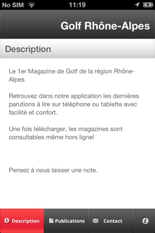 Golf Rhône-Alpes screenshot 2